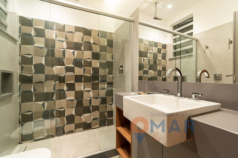 Studio frente-mar em Copacabana | A 3806/1203