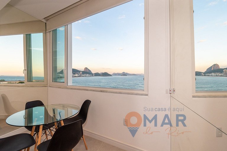 Studio frente-mar em Copacabana | A 3806/1203