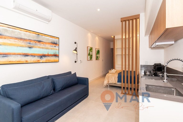 Beachfront Studio in Copacabana | A 3806/1203