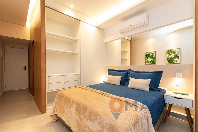 Studio frente-mar em Copacabana | A 3806/1203