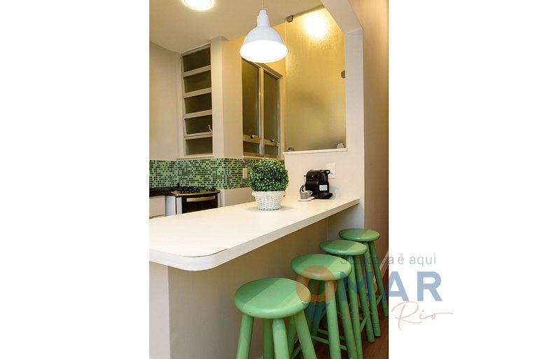 Apartamento moderno em Copacabana | SL 363/109