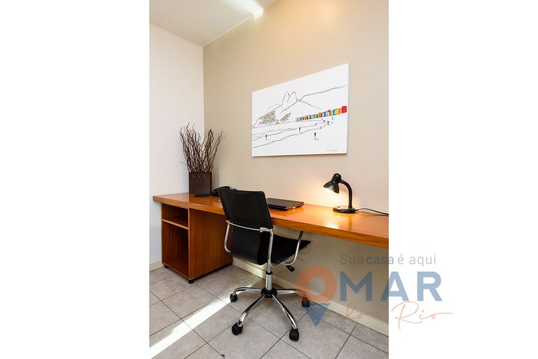 Apto Antigo em Copacabana c/ Piscina | DU 370/801