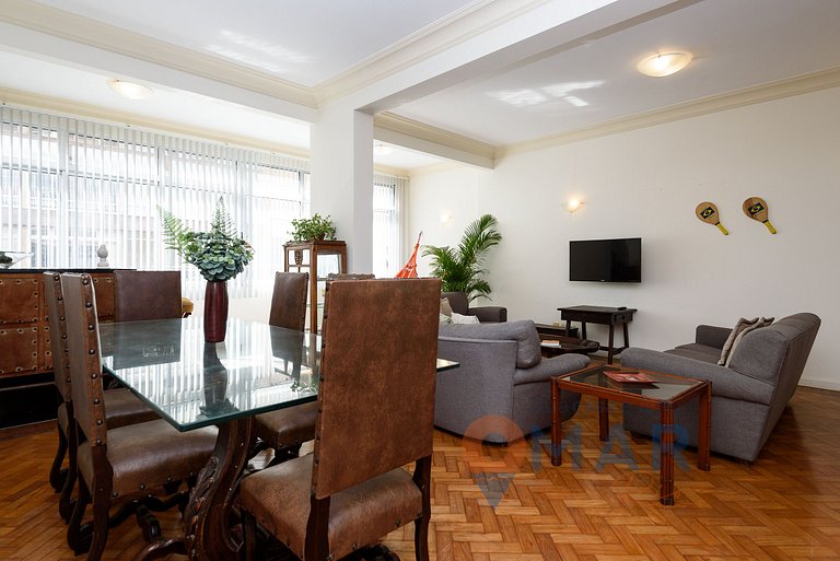 Apartamento espaçoso a 500m da Praia | TN 239/301