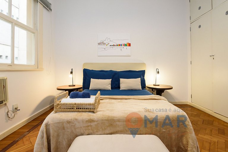 Apartamento espaçoso a 500m da Praia | TN 239/301