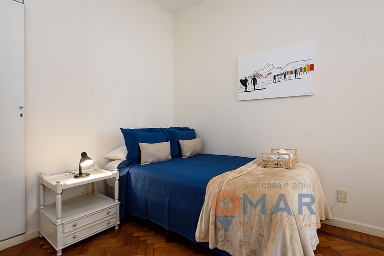 Apartamento espaçoso a 500m da Praia | TN 239/301