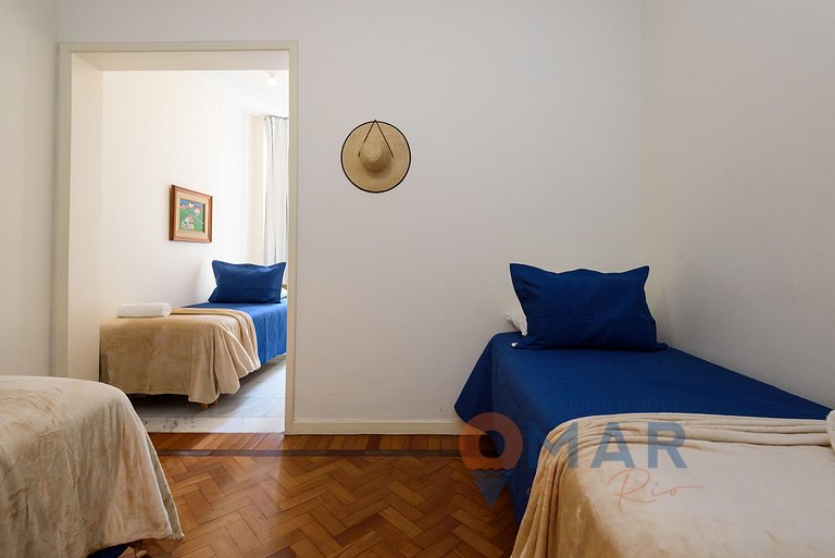 Apartamento espaçoso a 500m da Praia | TN 239/301
