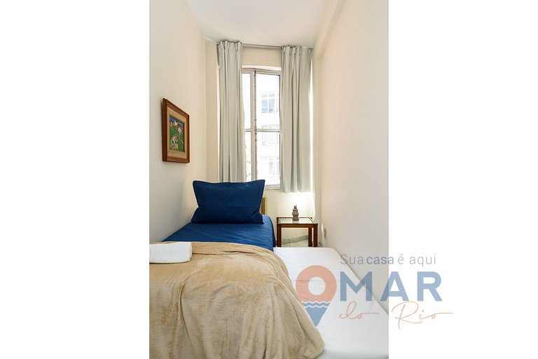 Apartamento espaçoso a 500m da Praia | TN 239/301