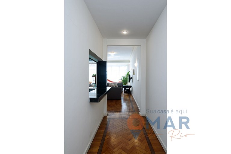 Apartamento espaçoso a 500m da Praia | TN 239/301