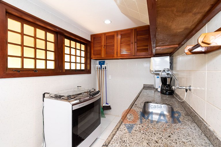 Casa em Búzios c/ Churrasqueira privativa | EDF 09