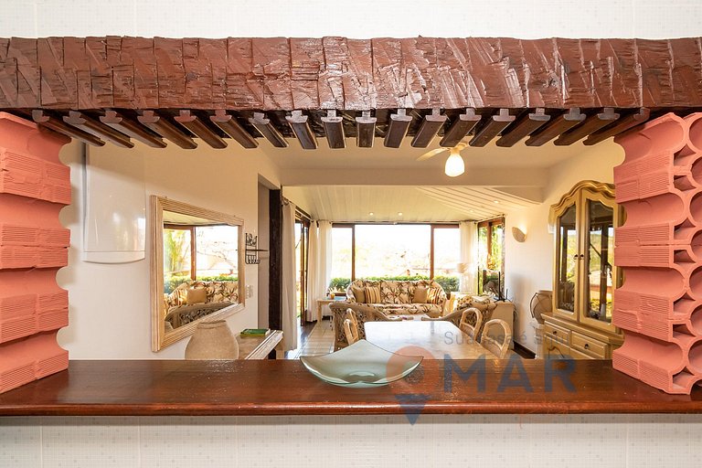 Beach House in Búzios with Gourmet Area | EDF 09