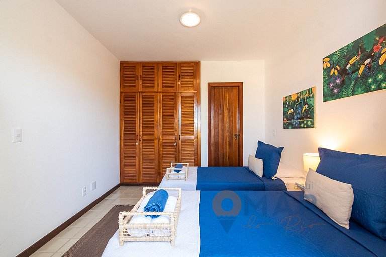 Casa em Búzios c/ Churrasqueira privativa | EDF 09