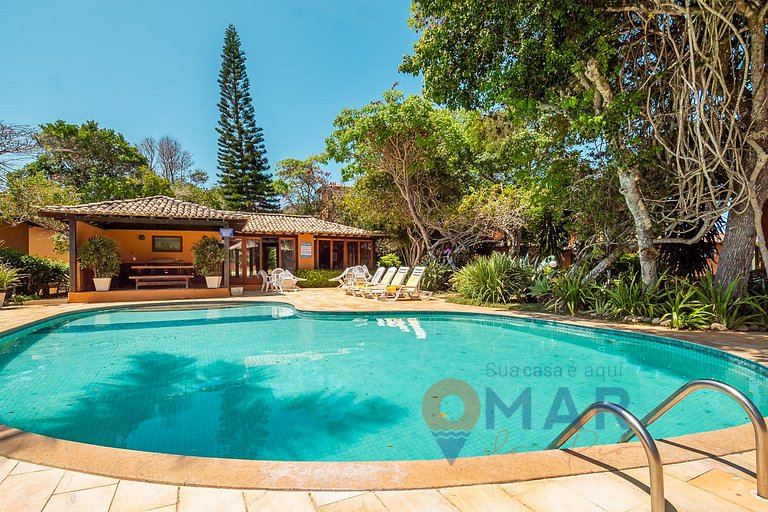 Beach House in Búzios with Gourmet Area | EDF 09