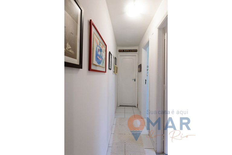 Flat em Ipanema a 350m da praia | BT 82/108