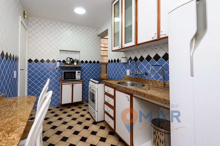 2Qts em Copacabana com Garagem | BC 473/704