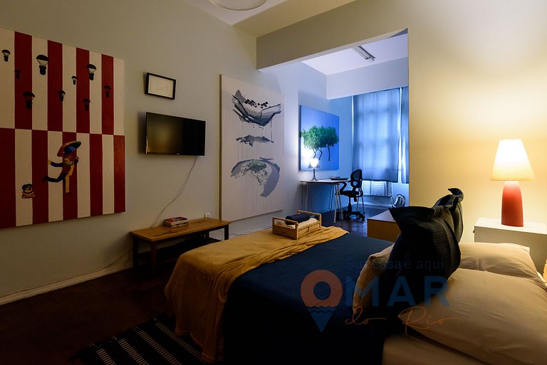 Apartamento artístico em Copacabana | NSC 1335/509