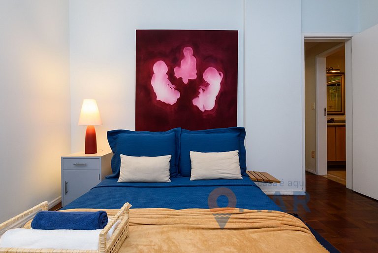 Apartamento artístico em Copacabana | NSC 1335/509