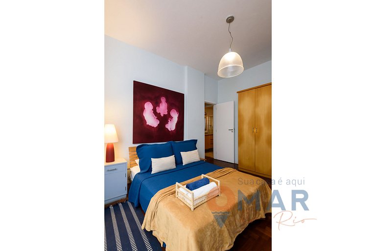 Apartamento artístico em Copacabana | NSC 1335/509