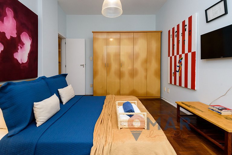Apartamento artístico em Copacabana | NSC 1335/509