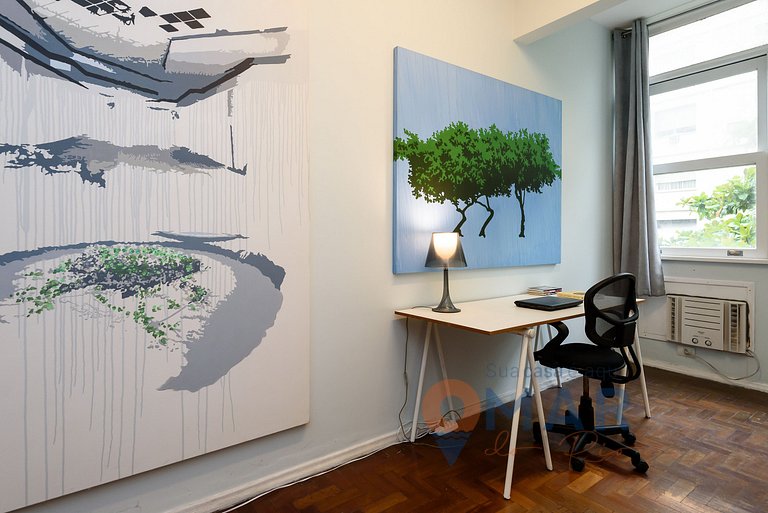 Apartamento artístico em Copacabana | NSC 1335/509