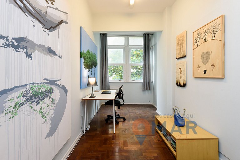 Apartamento artístico em Copacabana | NSC 1335/509