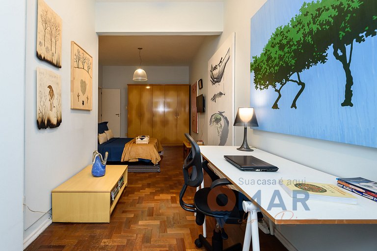 Apartamento artístico em Copacabana | NSC 1335/509