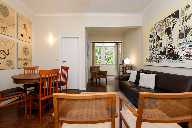 Apartamento artístico em Copacabana | NSC 1335/509