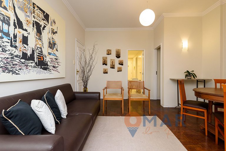 Apartamento artístico em Copacabana | NSC 1335/509