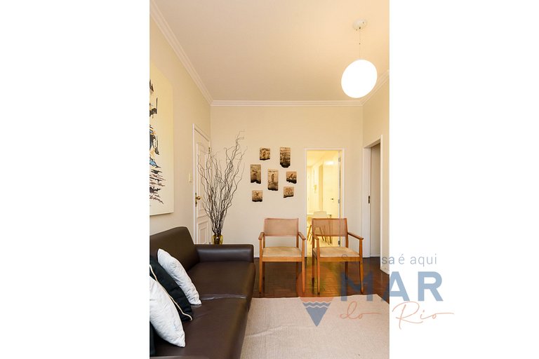 Apartamento artístico em Copacabana | NSC 1335/509