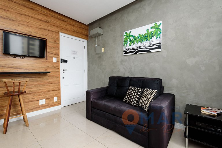 Flat a 200m da Praia de Copacabana | SC 86/712
