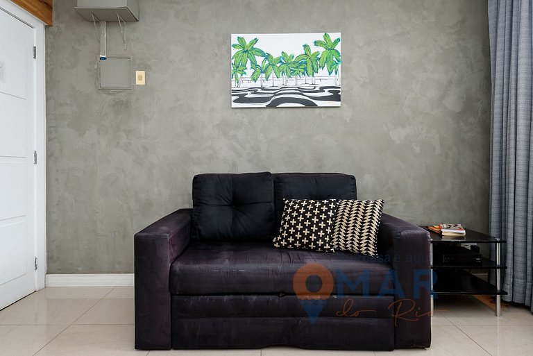 Flat a 200m da Praia de Copacabana | SC 86/712