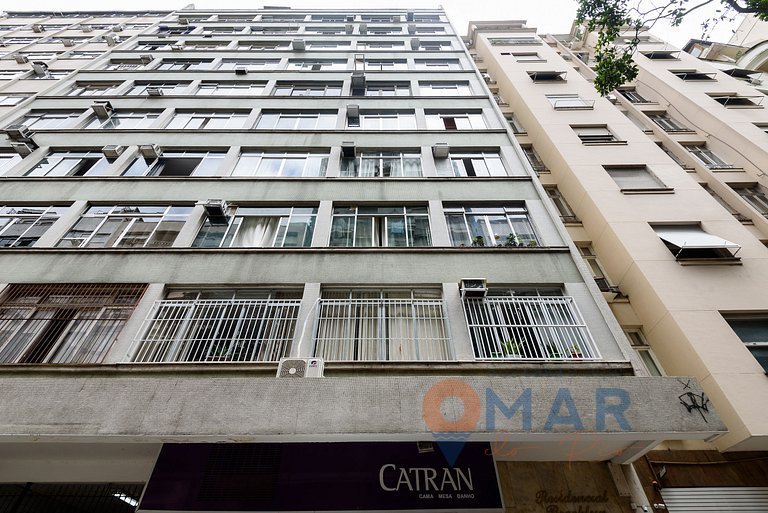 Flat a 200m da Praia de Copacabana | SC 86/712