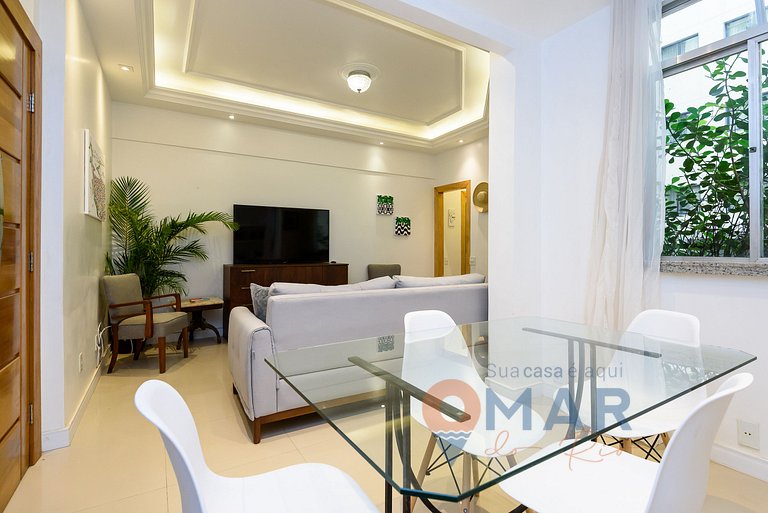 2-Habitaciones 180m de la Playa de Copacabana | DF 97/301