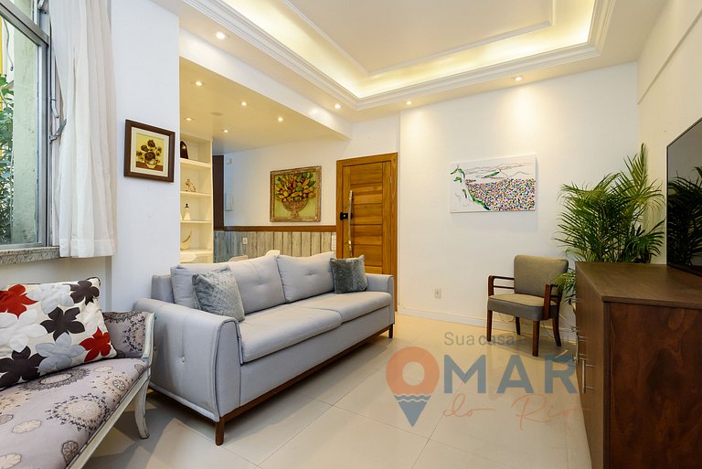 2-Habitaciones 180m de la Playa de Copacabana | DF 97/301