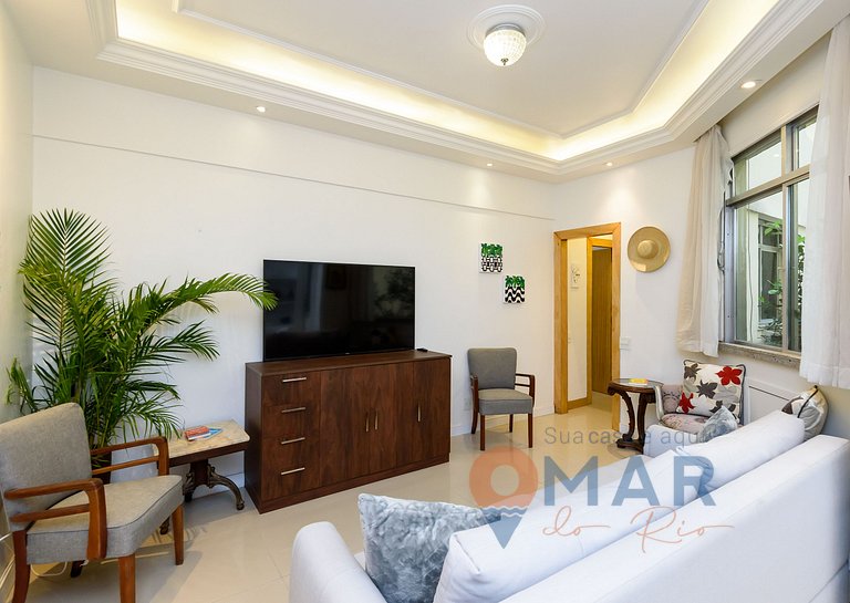 2-Habitaciones 180m de la Playa de Copacabana | DF 97/301