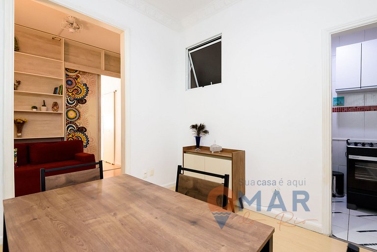 Quarto e Sala em Copacabana | PJ 145/1106