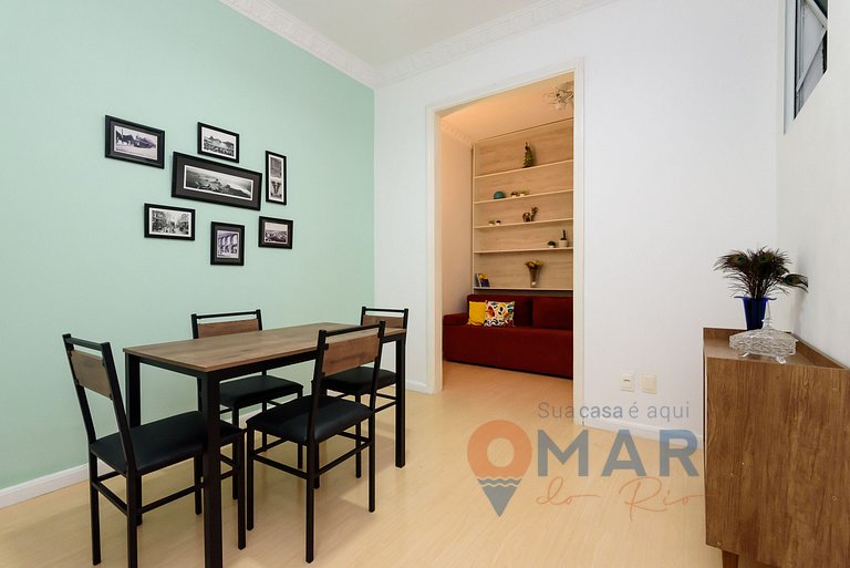 Dormitorio y sala de estar en Copacabana | PJ 145/1106