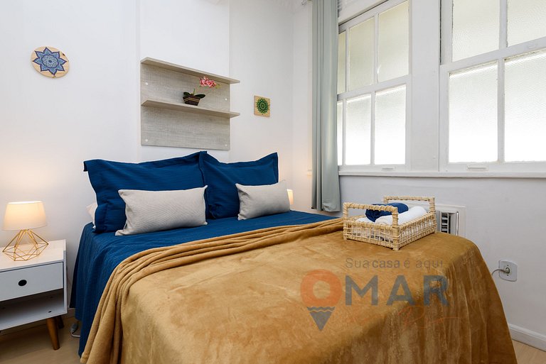 Dormitorio y sala de estar en Copacabana | PJ 145/1106