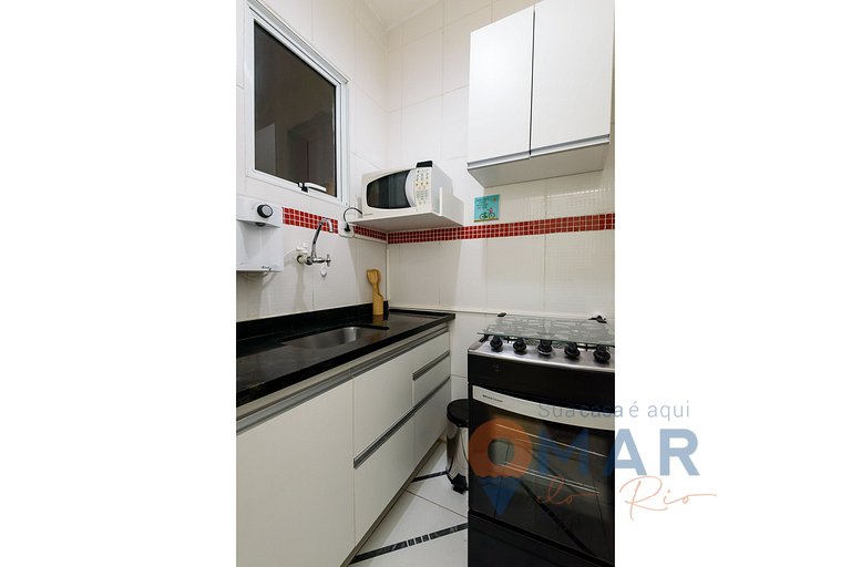 Dormitorio y sala de estar en Copacabana | PJ 145/1106