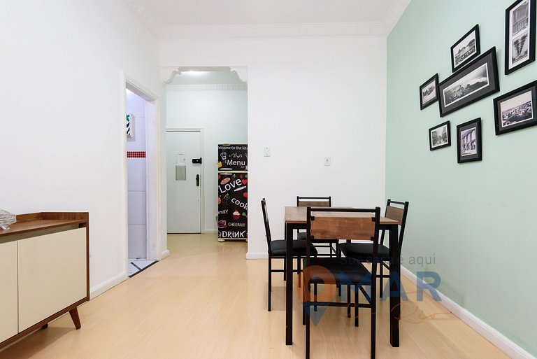 Dormitorio y sala de estar en Copacabana | PJ 145/1106