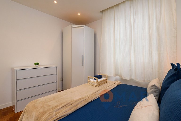Apartamento no Leblon a 300m da praia | ADP 386/603