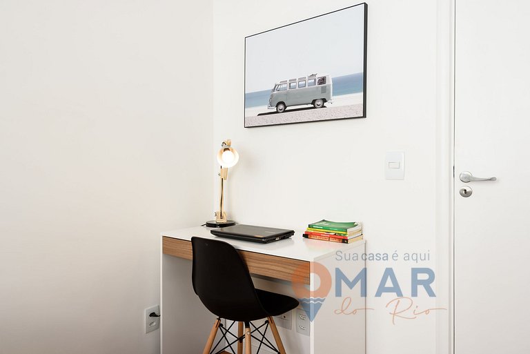 Apartamento no Leblon a 300m da praia | ADP 386/603
