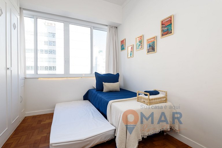 Alojamiento en Leblon a 300 metros de la playa | ADP 386/603