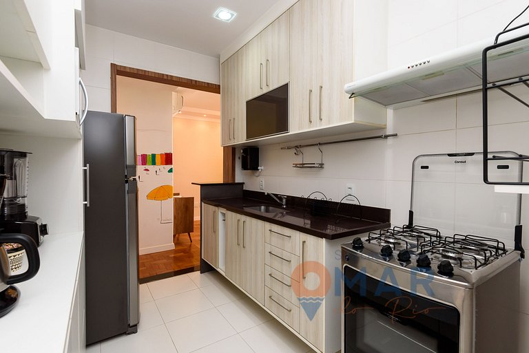 Apartment in Leblon 300m from the beach | ADP 386/603