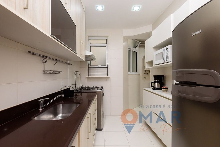 Apartment in Leblon 300m from the beach | ADP 386/603