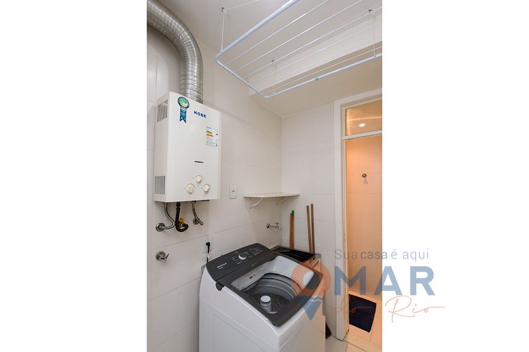 Apartment in Leblon 300m from the beach | ADP 386/603