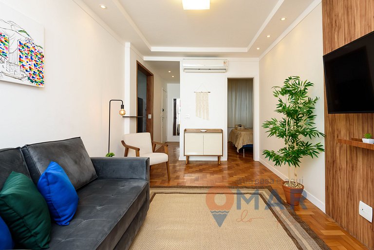 Apartamento no Leblon a 300m da praia | ADP 386/603