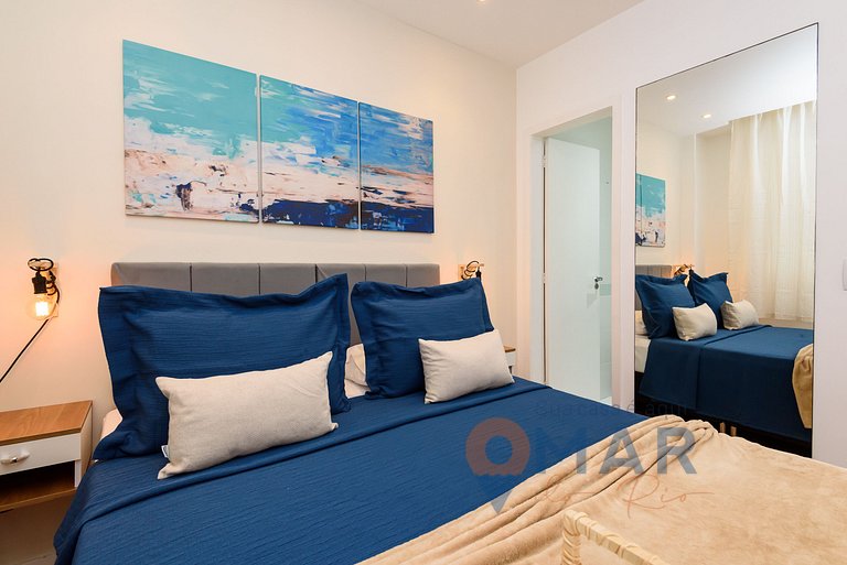 Apartamento no Leblon a 300m da praia | ADP 386/603
