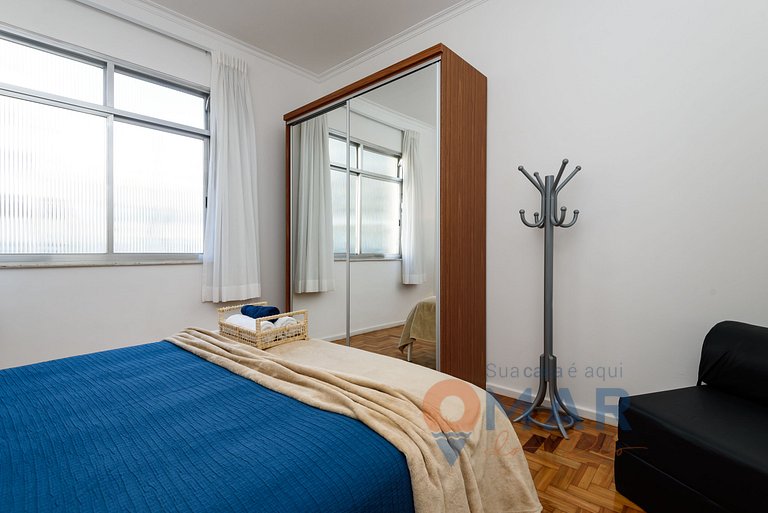 Apartamento decorado a 300m da Praia | RP 14/707