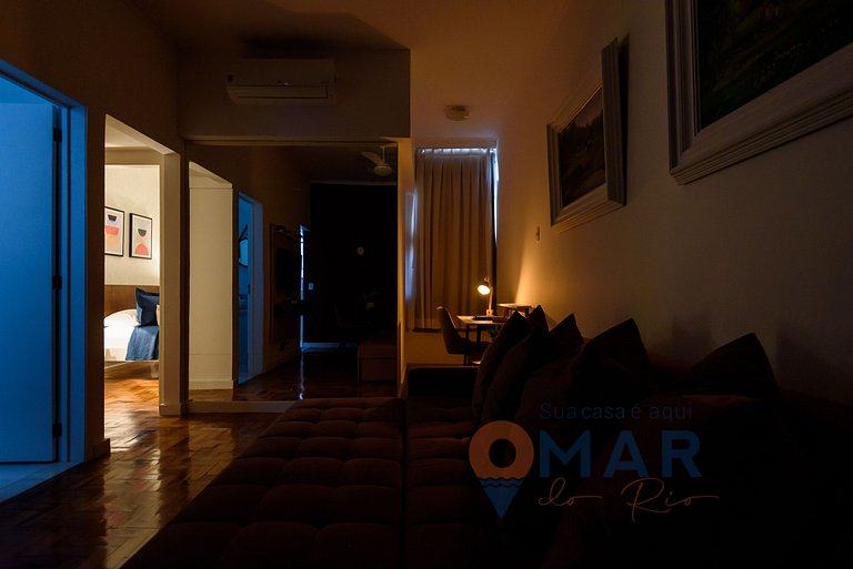 Apartamento decorado a 300m da Praia | RP 14/707