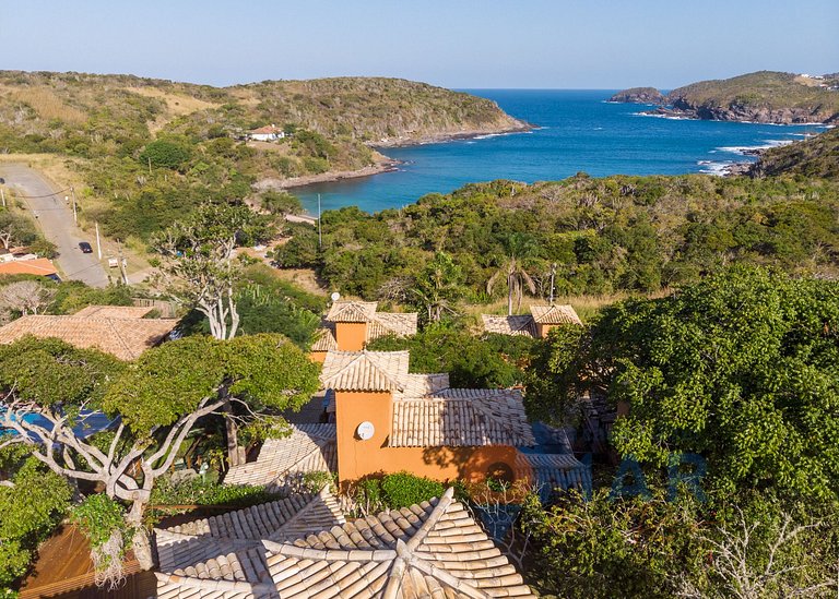 Casa em Búzios com Piscina e Vista-Mar | EDF 12